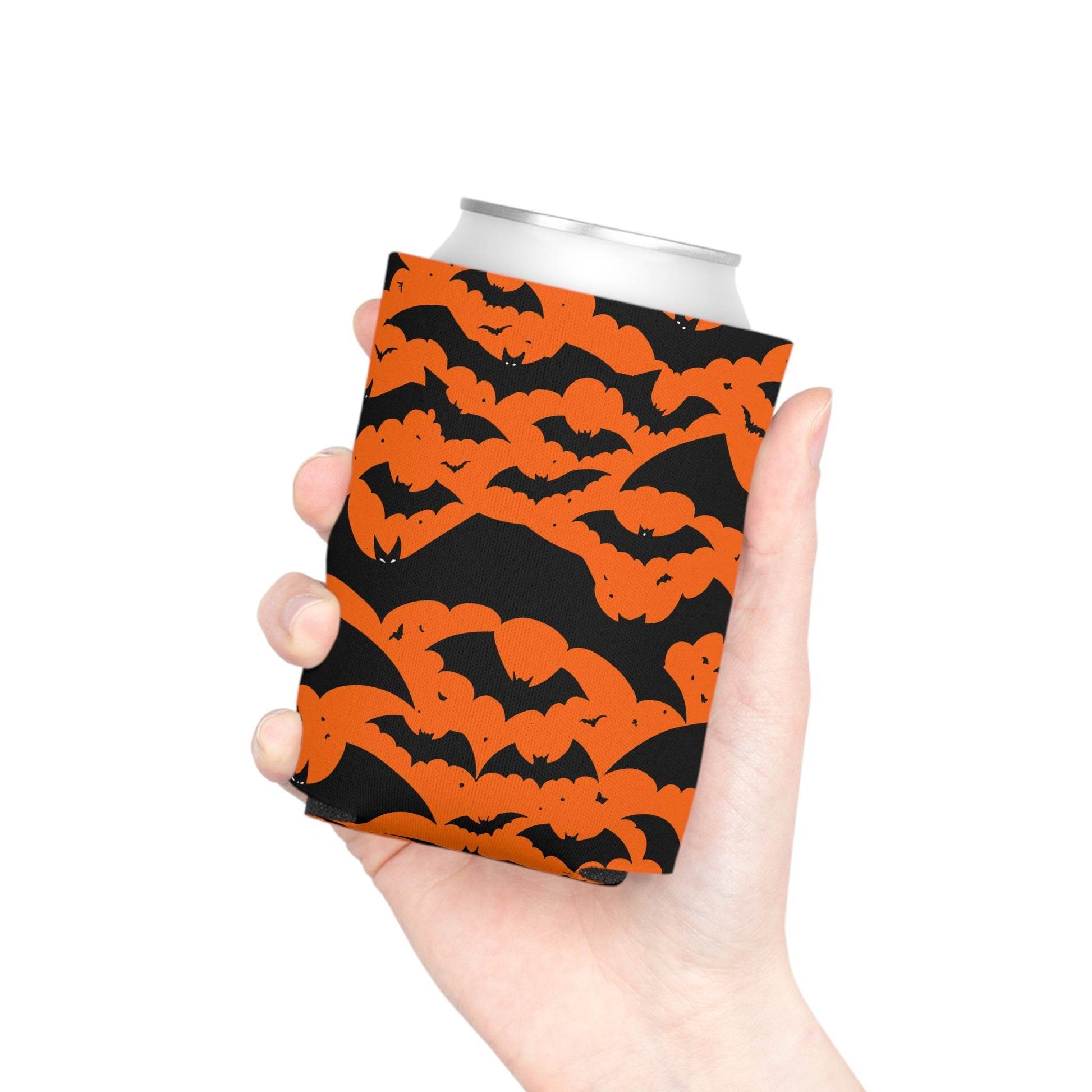 Halloween Bats Can Cooler BOGO 50% Off - DeRose Seasonal