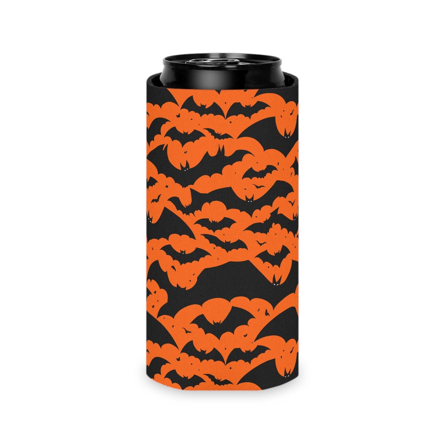 Halloween Bats Can Cooler BOGO 50% Off - DeRose Seasonal