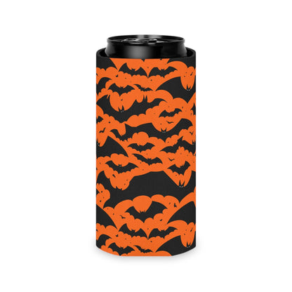 Halloween Bats Can Cooler BOGO 50% Off - DeRose Seasonal
