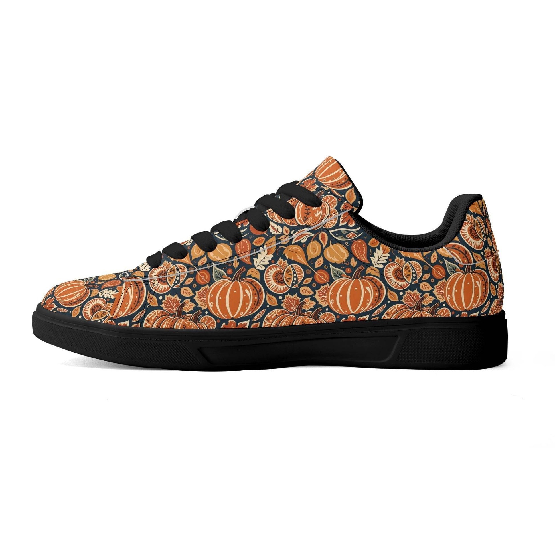 Original Pumpkin Patch Adult Lightweight Brand Low Top Leather Shoes - DeRose Seasonal