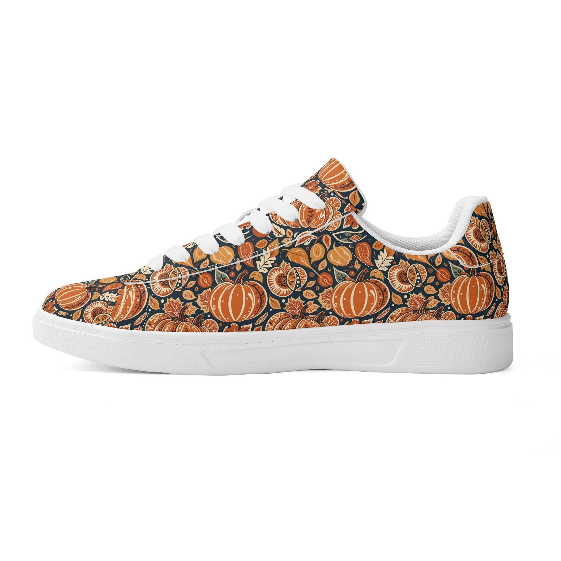 Original Pumpkin Patch Adult Lightweight Brand Low Top Leather Shoes - DeRose Seasonal
