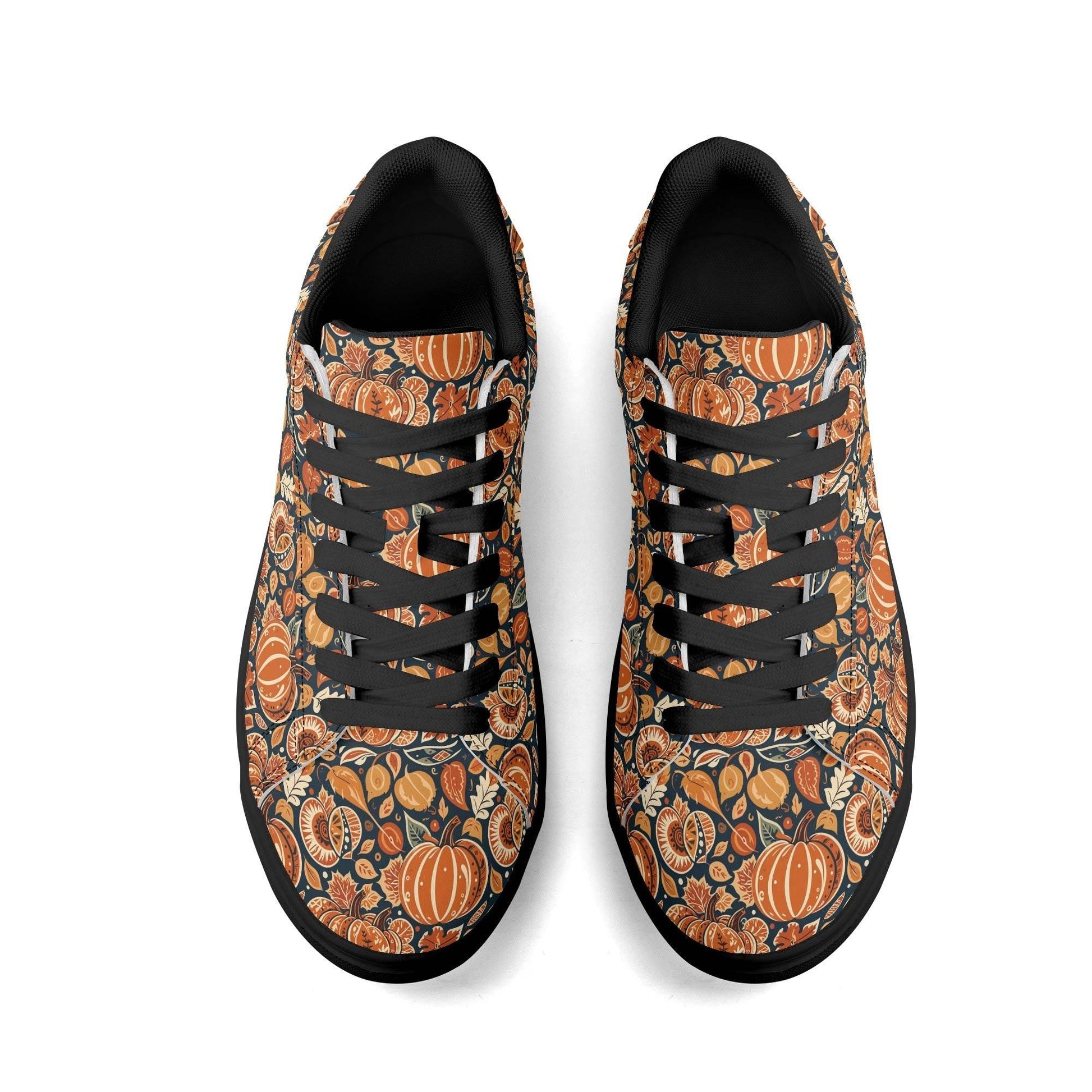 Original Pumpkin Patch Adult Lightweight Brand Low Top Leather Shoes - DeRose Seasonal