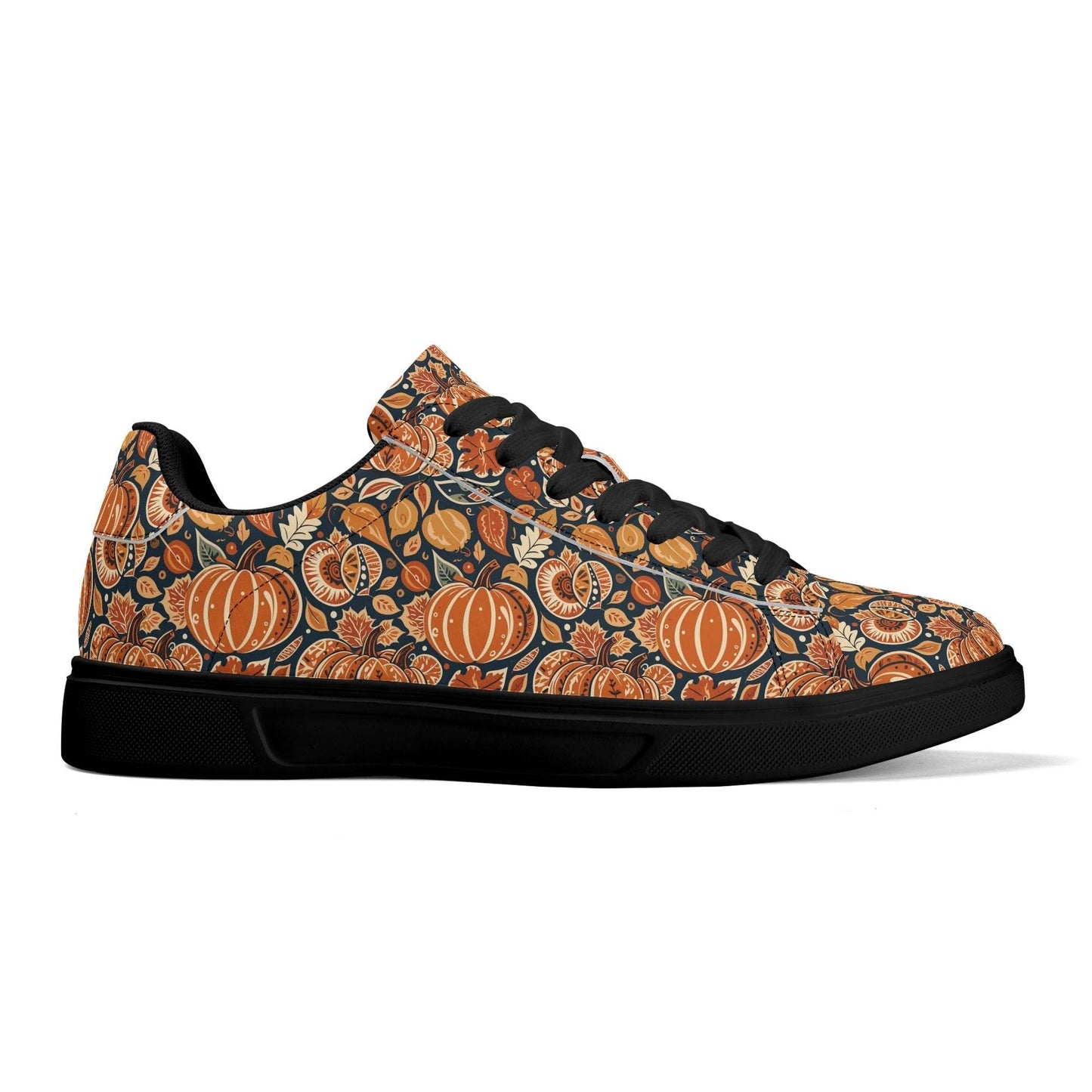 Original Pumpkin Patch Adult Lightweight Brand Low Top Leather Shoes - DeRose Seasonal