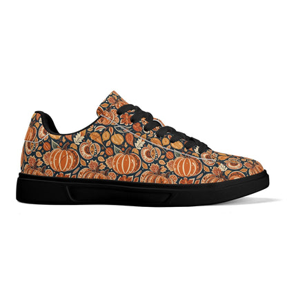 Original Pumpkin Patch Adult Lightweight Brand Low Top Leather Shoes - DeRose Seasonal