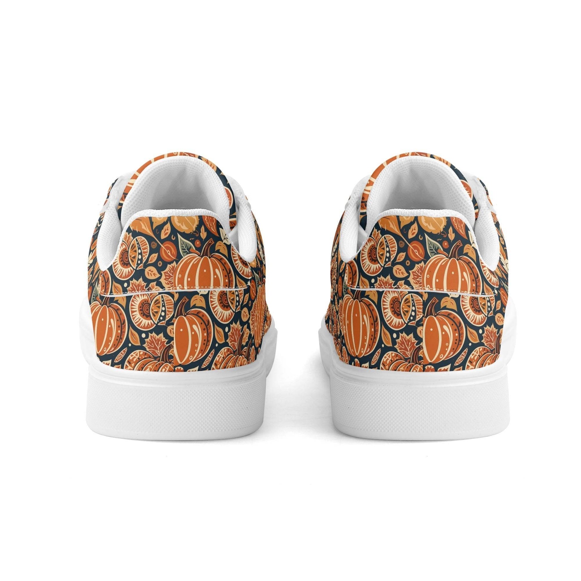 Original Pumpkin Patch Adult Lightweight Brand Low Top Leather Shoes - DeRose Seasonal