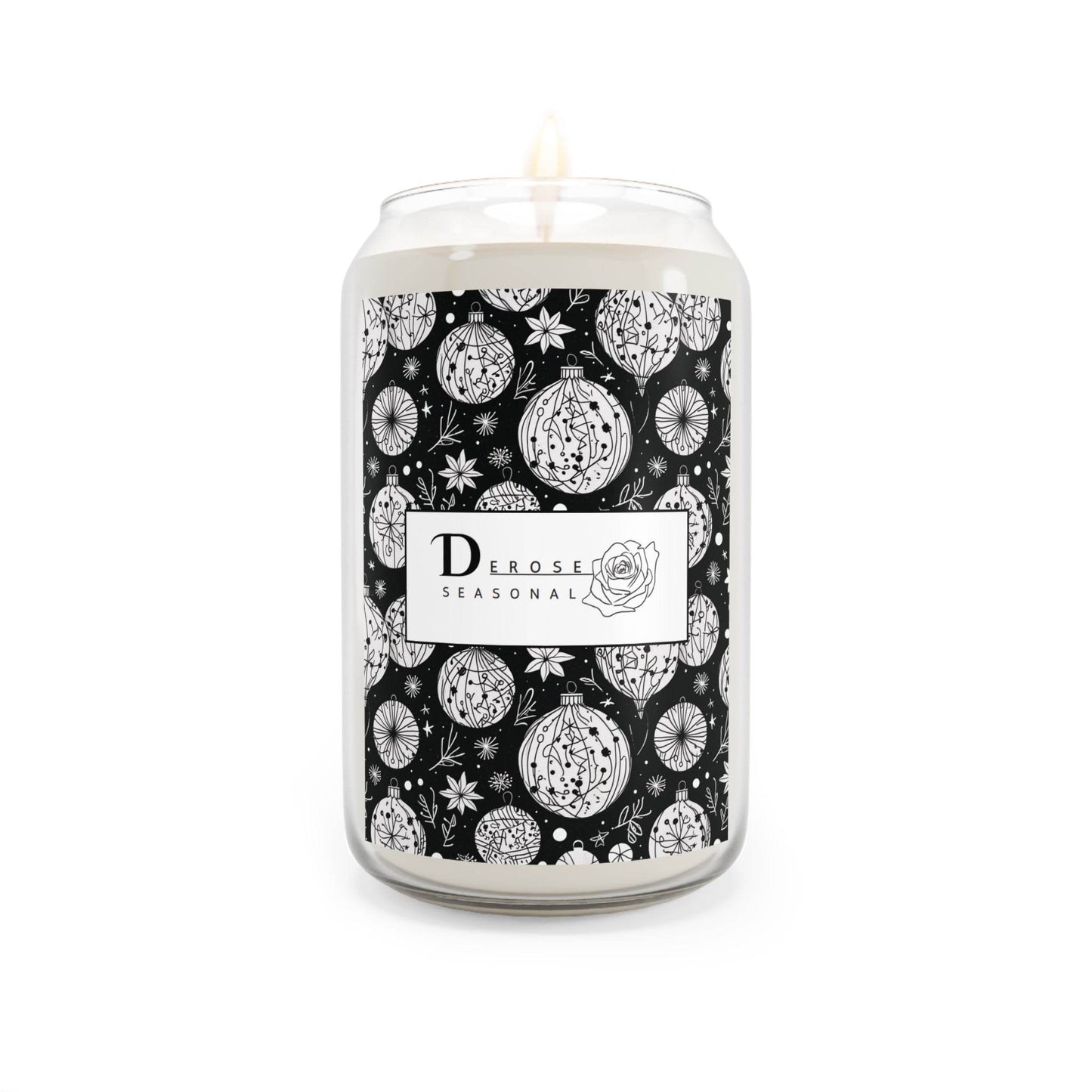 Ornament Scented Candle, 13.75oz - DeRose Seasonal