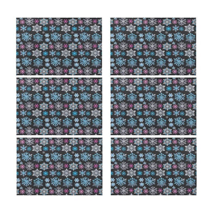 Party Snowflake Table Placemat (set of 6) - DeRose Seasonal