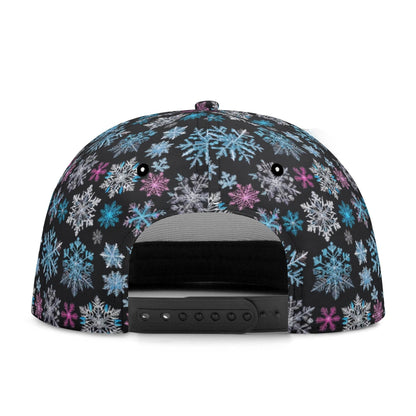 Party Snowflake Unisex Classic Snapbacks - DeRose Seasonal