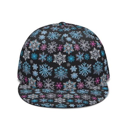 Party Snowflake Unisex Classic Snapbacks - DeRose Seasonal