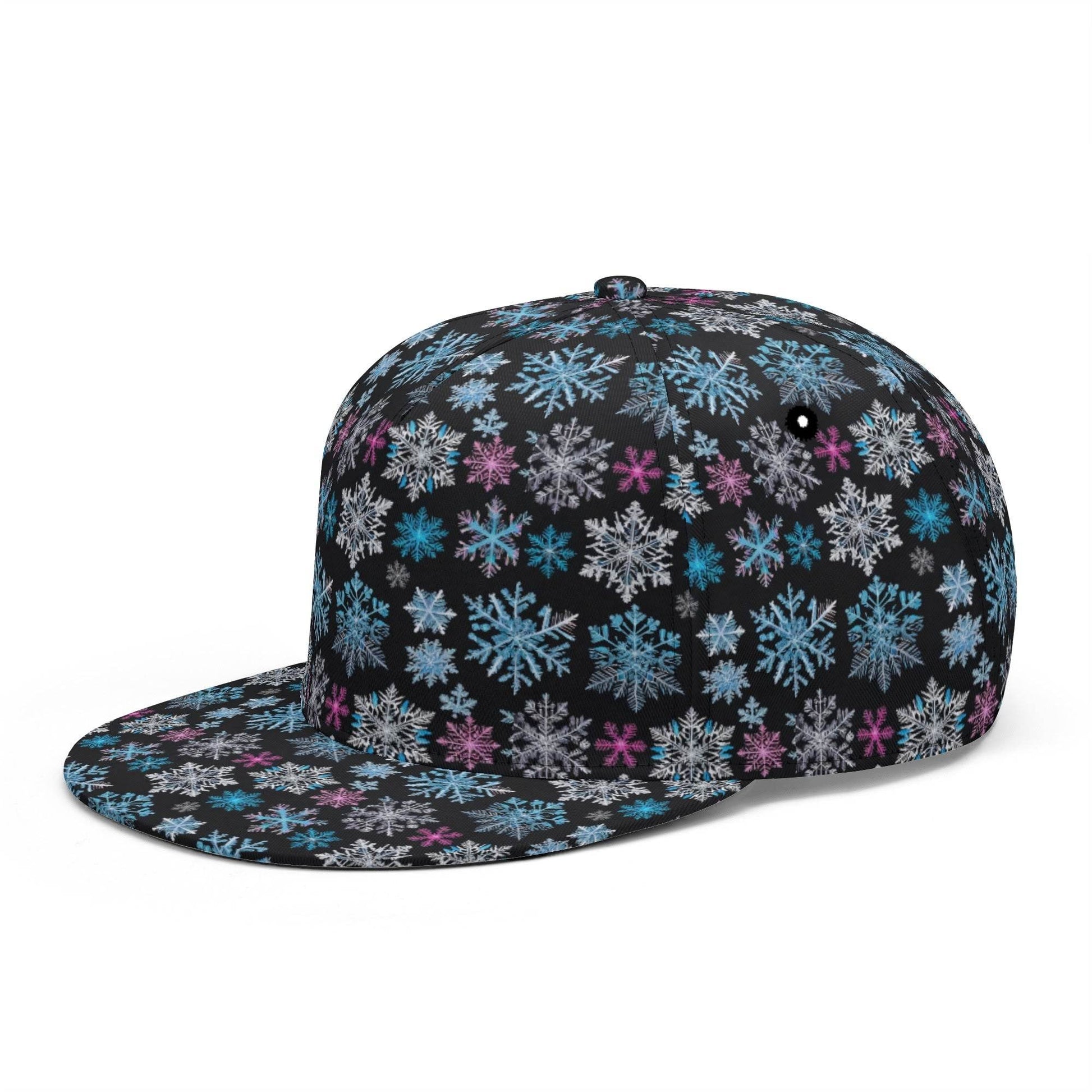 Party Snowflake Unisex Classic Snapbacks - DeRose Seasonal
