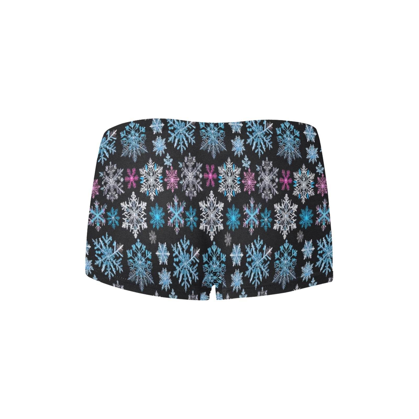 Party Snowflake Women's Underwear Shorts - DeRose Seasonal