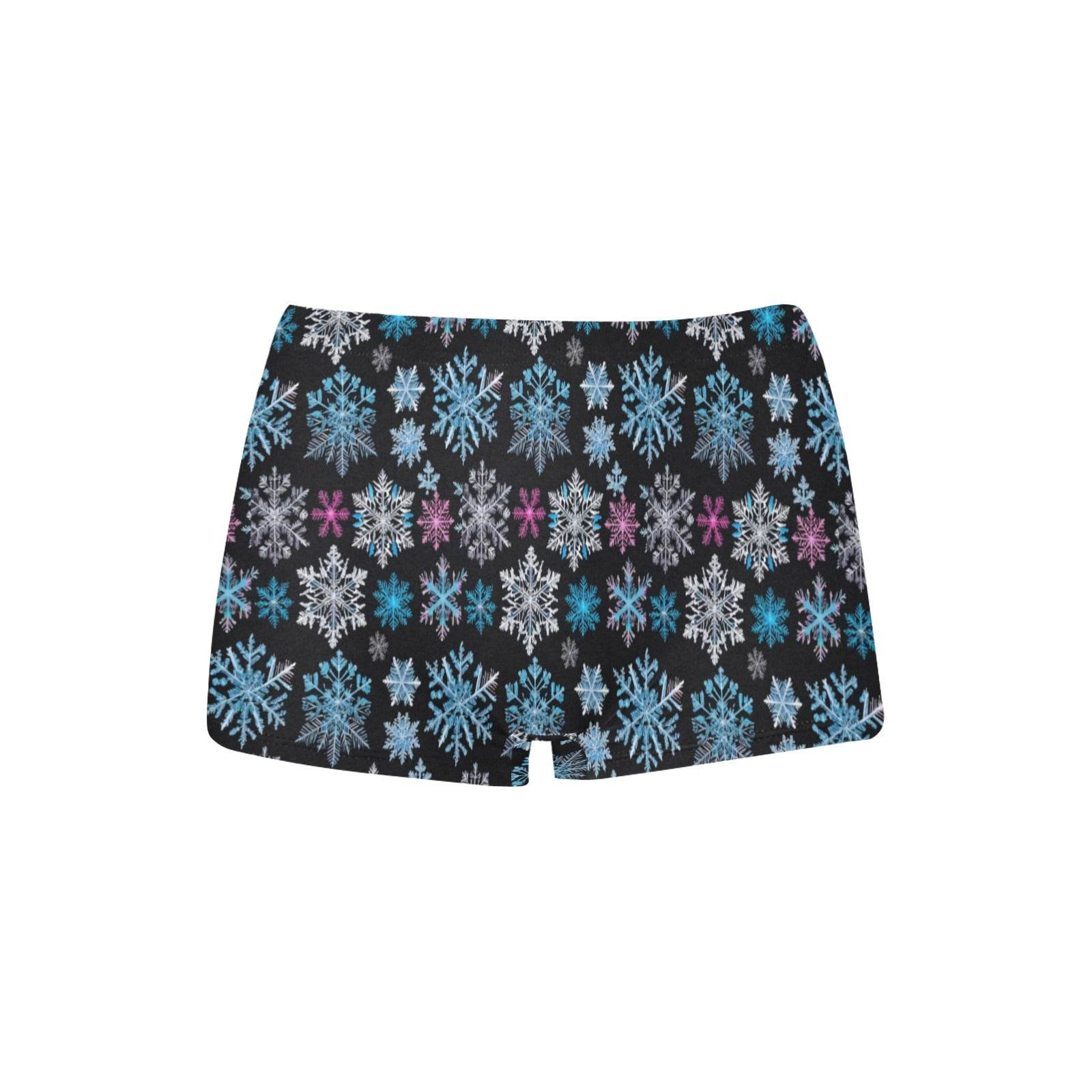 Party Snowflake Women's Underwear Shorts - DeRose Seasonal