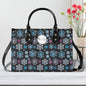 Party Snowflakes Luxury Women Leather Handbag (3 sizes) - DeRose Seasonal