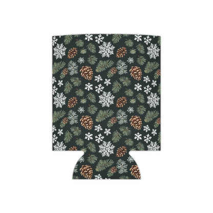 Snowflake Pine Can Cooler BOGO 50% off - DeRose Seasonal