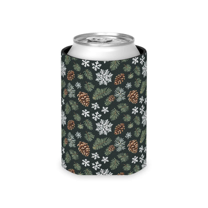 Snowflake Pine Can Cooler BOGO 50% off - DeRose Seasonal