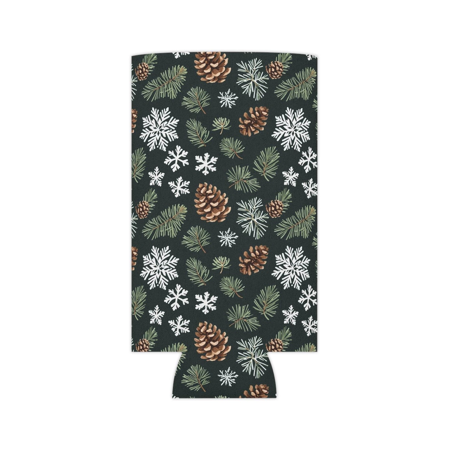 Snowflake Pine Can Cooler BOGO 50% off - DeRose Seasonal