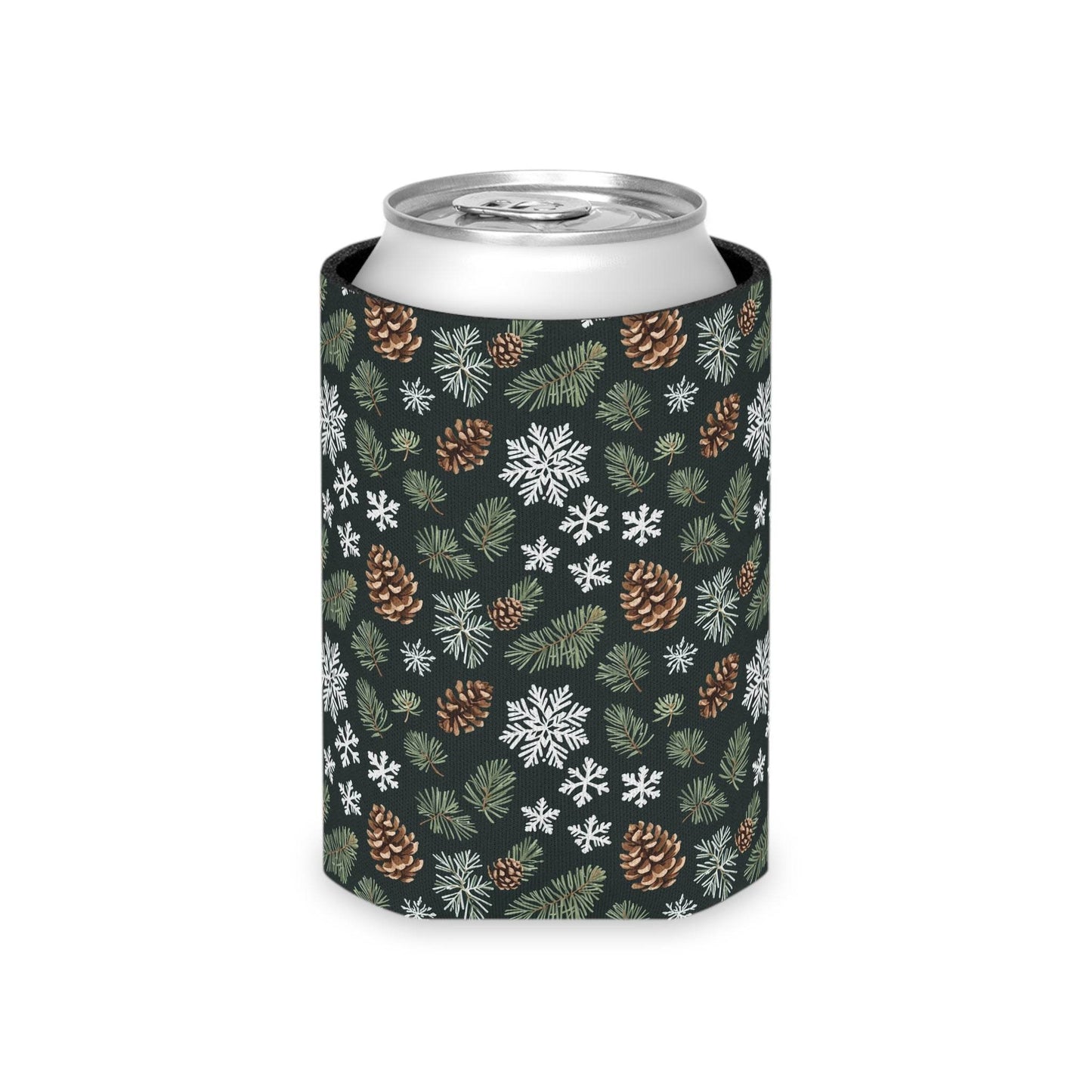 Snowflake Pine Can Cooler BOGO 50% off - DeRose Seasonal
