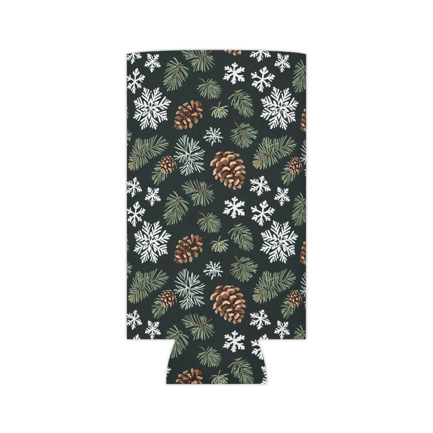 Snowflake Pine Can Cooler BOGO 50% off - DeRose Seasonal