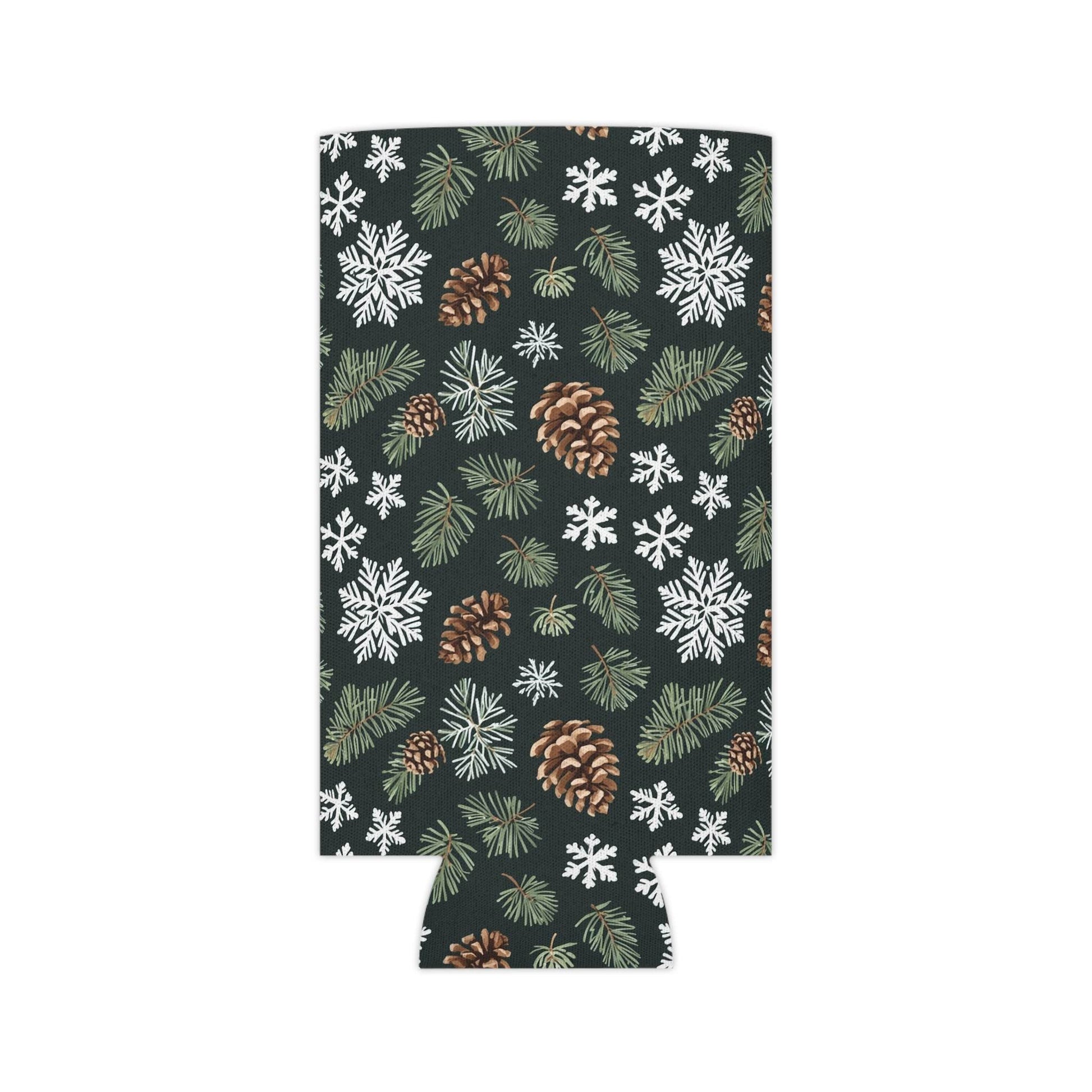 Snowflake Pine Can Cooler BOGO 50% off - DeRose Seasonal