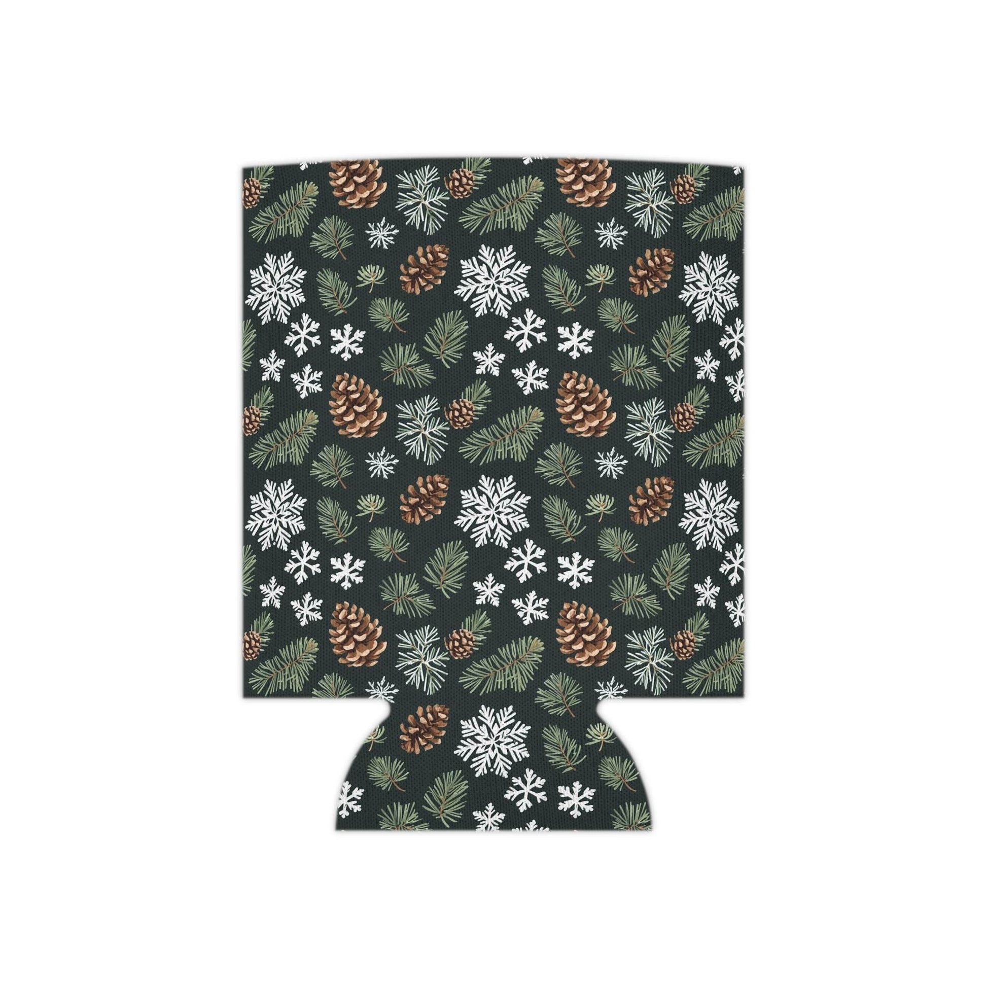 Snowflake Pine Can Cooler BOGO 50% off - DeRose Seasonal