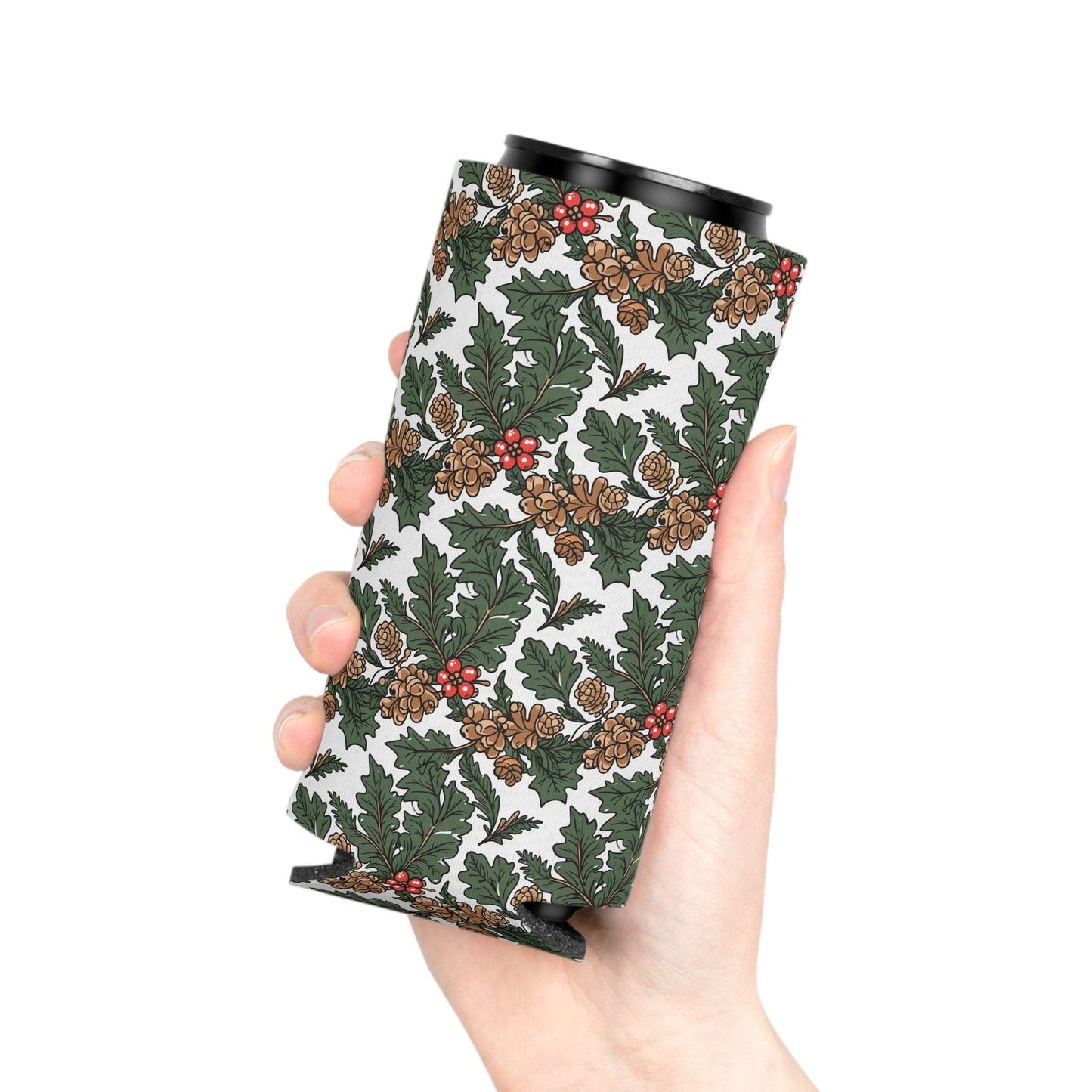 Holly Pine Can Cooler BOGO 50% Off - DeRose Seasonal