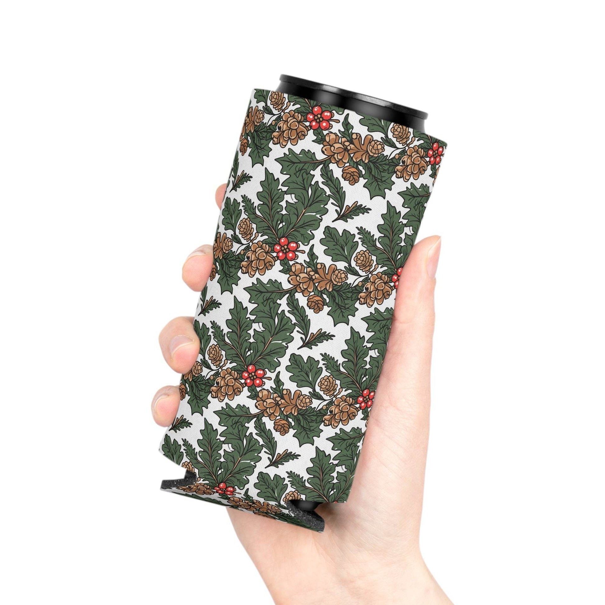 Holly Pine Can Cooler BOGO 50% Off - DeRose Seasonal