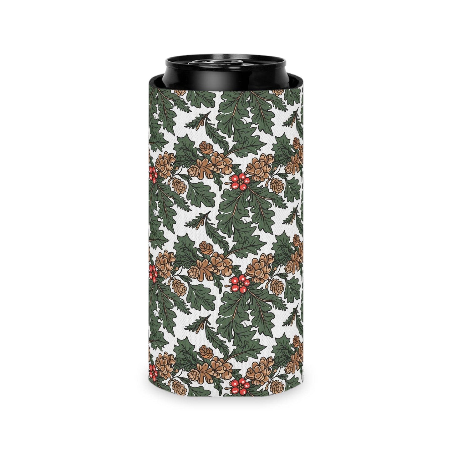Holly Pine Can Cooler BOGO 50% Off - DeRose Seasonal