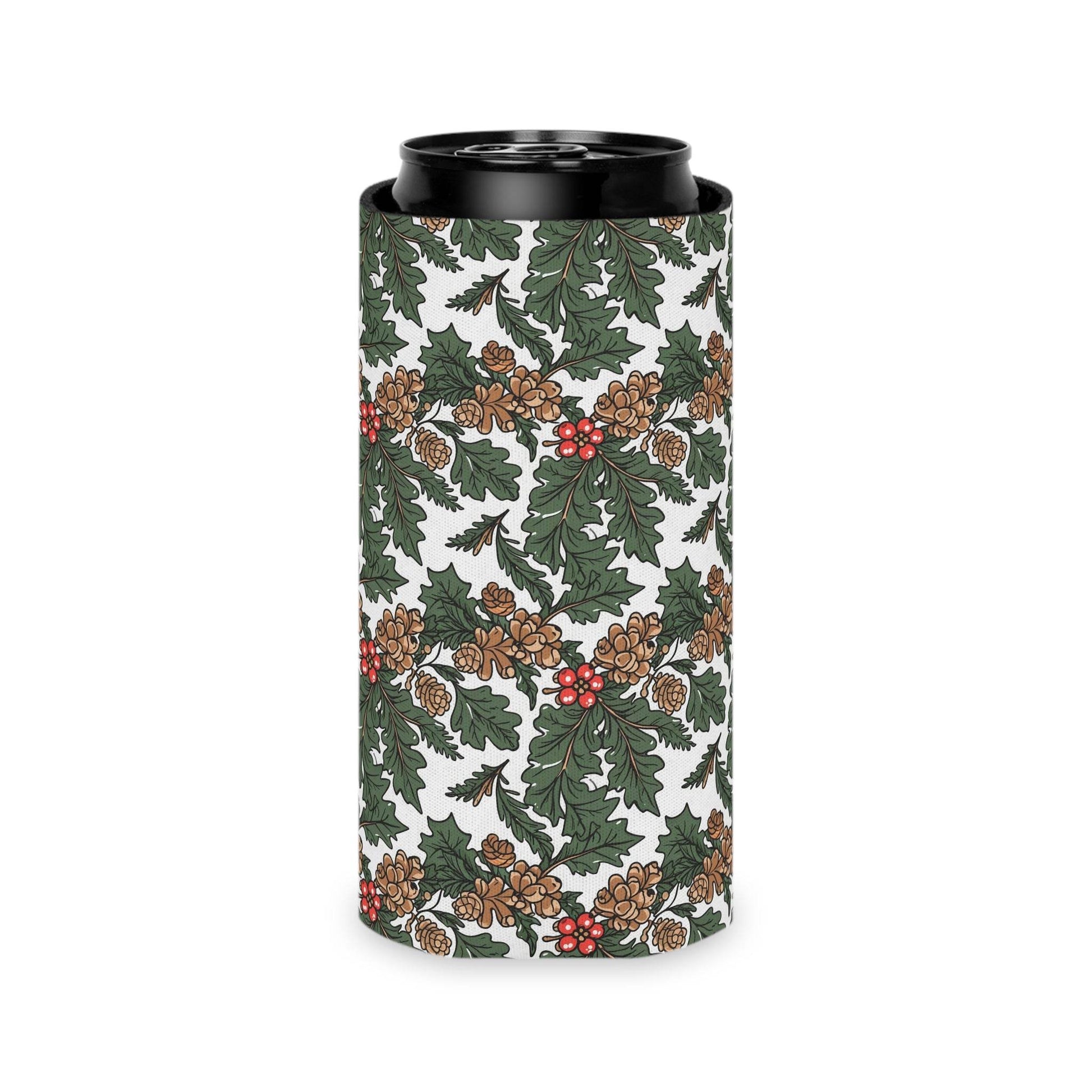 Holly Pine Can Cooler BOGO 50% Off - DeRose Seasonal