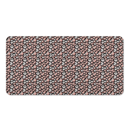 Pink Hearts Bath Towel - DeRose Seasonal