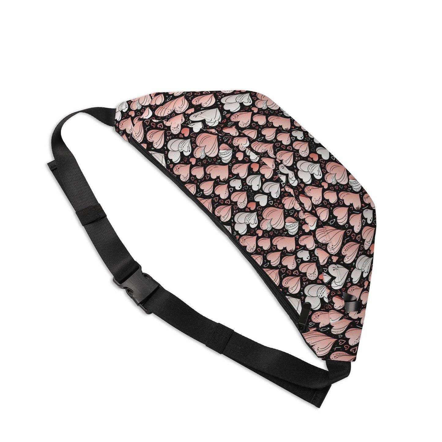 Pink Hearts Fanny Pack - DeRose Seasonal
