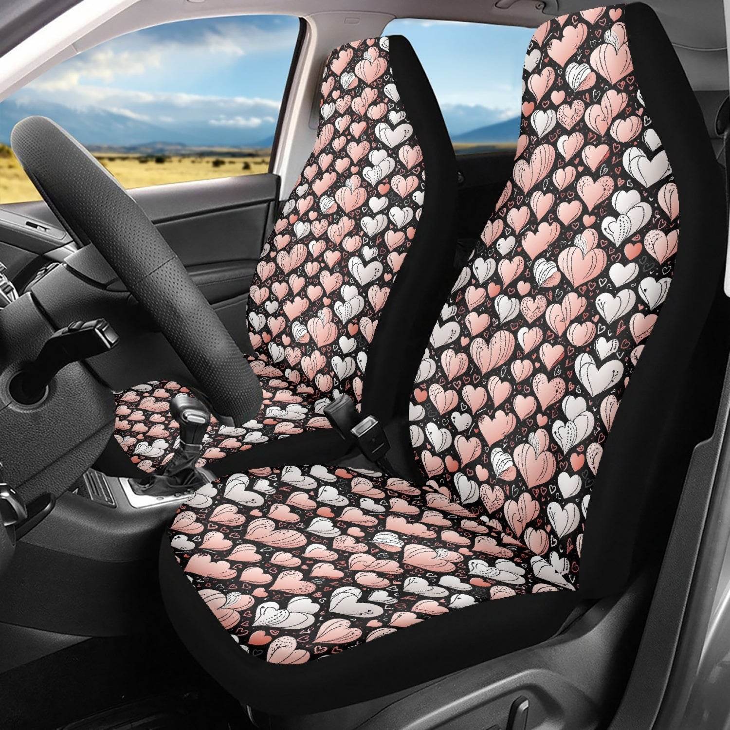 Pink Hearts Vehicle Bundle - DeRose Seasonal