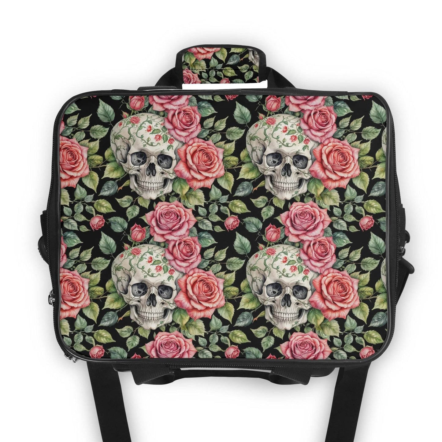 Pink Skulls Insulated Leakproof Cooler Bag Lunch Box - DeRose Seasonal