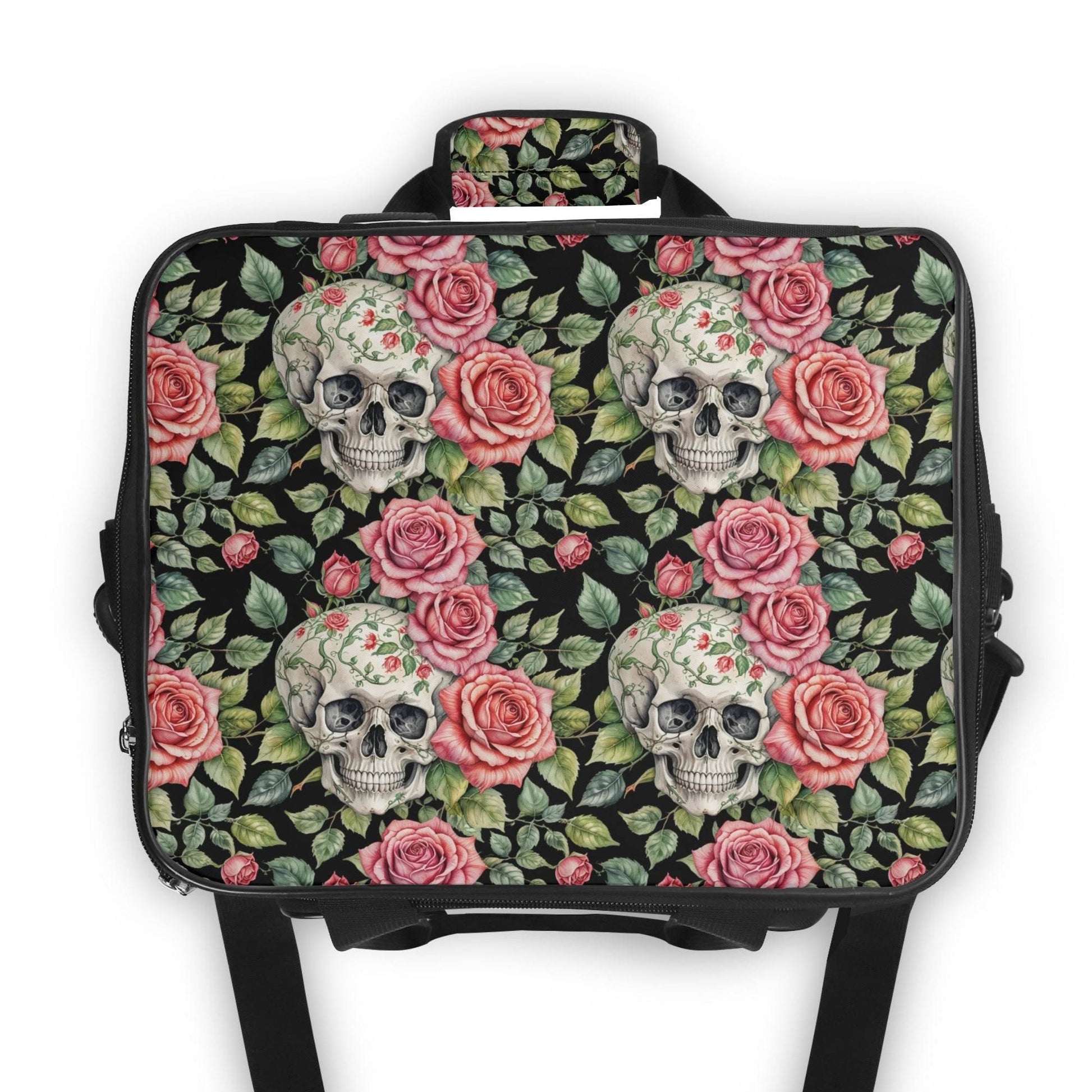Pink Skulls Insulated Leakproof Cooler Bag Lunch Box - DeRose Seasonal