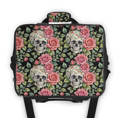 Pink Skulls Insulated Leakproof Cooler Bag Lunch Box - DeRose Seasonal