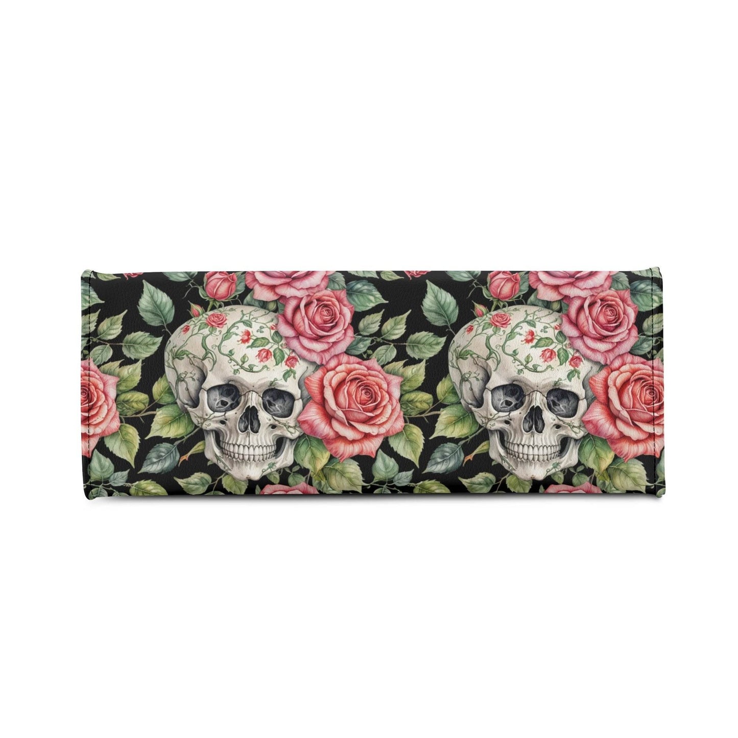 Pink Skulls Luxury Women's Leather Handbag - DeRose Seasonal
