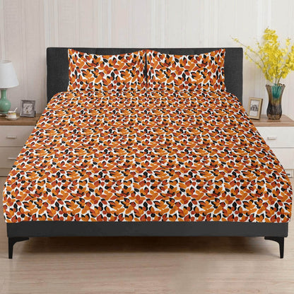 Red Autumn 3 Pcs Beddings - DeRose Seasonal