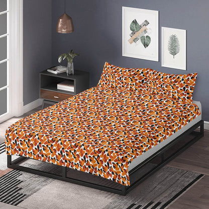 Red Autumn 3 Pcs Beddings - DeRose Seasonal