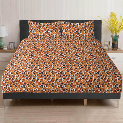 Red Autumn 3 Pcs Beddings - DeRose Seasonal