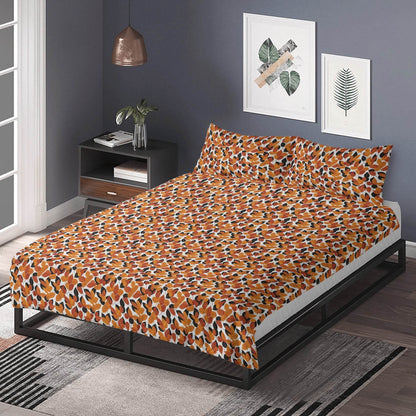 Red Autumn 3 Pcs Beddings - DeRose Seasonal