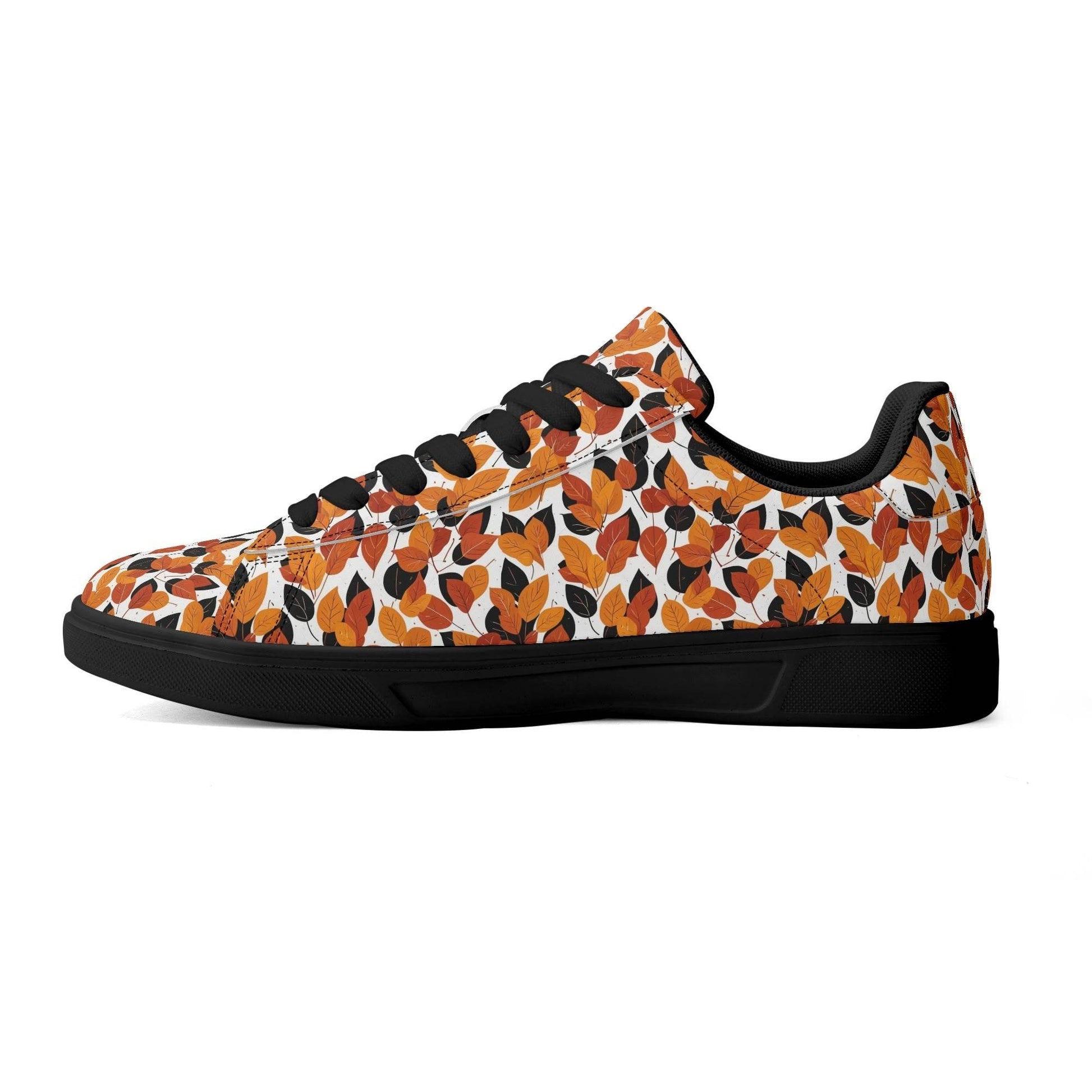 Red Autumn Adult Lightweight Brand Low Top Leather Shoes - DeRose Seasonal