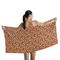 Red Autumn Bath Towel - DeRose Seasonal