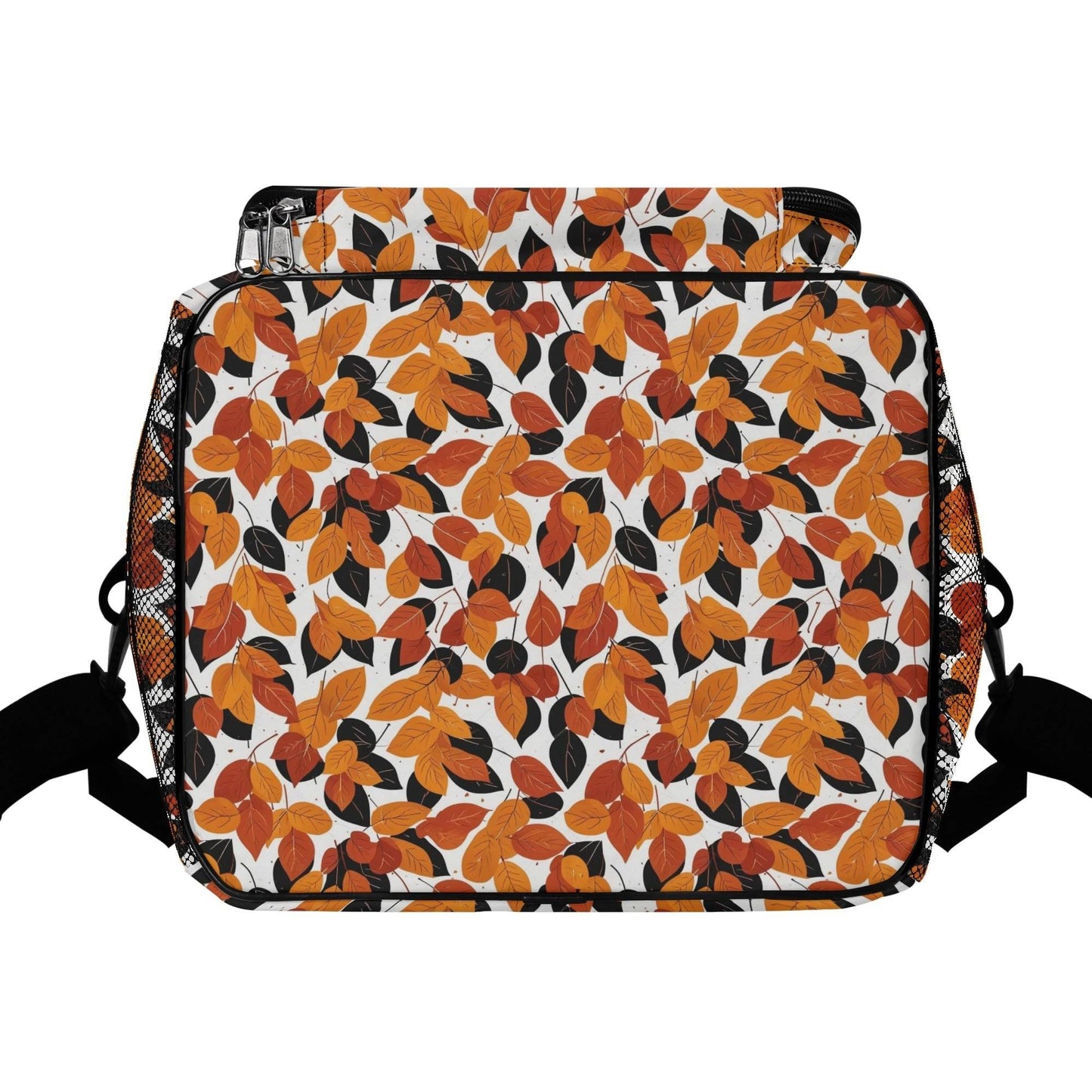 Red Autumn Insulated Leakproof Cooler Bag Lunch Box - DeRose Seasonal