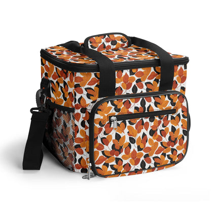 Red Autumn Insulated Leakproof Cooler Bag Lunch Box - DeRose Seasonal