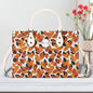 Red Autumn Luxury Women Leather Handbag (3 sizes) - DeRose Seasonal