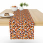 Red Autumn Polyester Table Runner - DeRose Seasonal