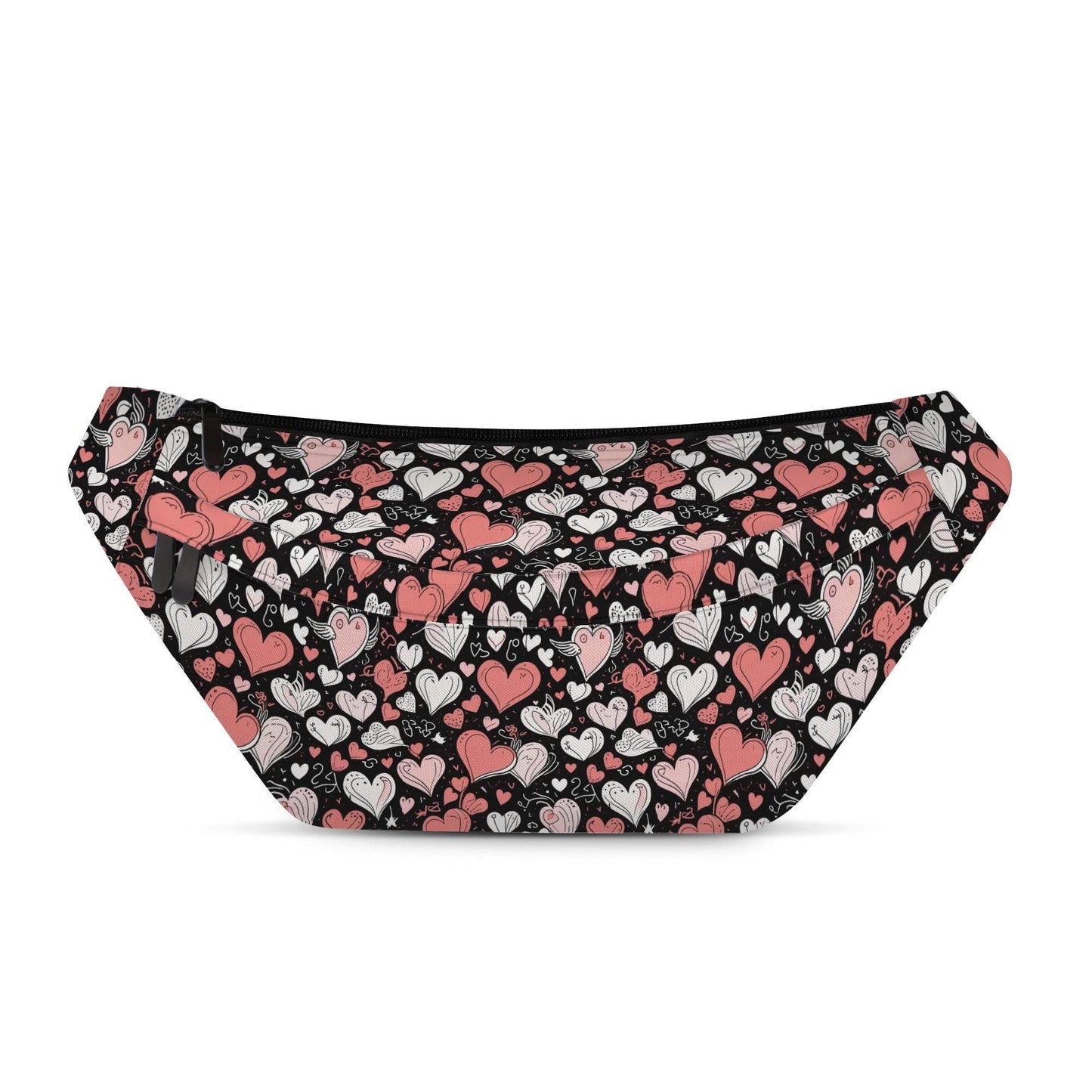 Red Hearts Fanny Pack - DeRose Seasonal