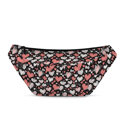 Red Hearts Fanny Pack - DeRose Seasonal