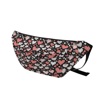 Red Hearts Fanny Pack - DeRose Seasonal
