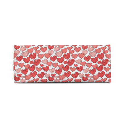 Red Hearts Luxury Women Leather Handbag (3 sizes) - DeRose Seasonal