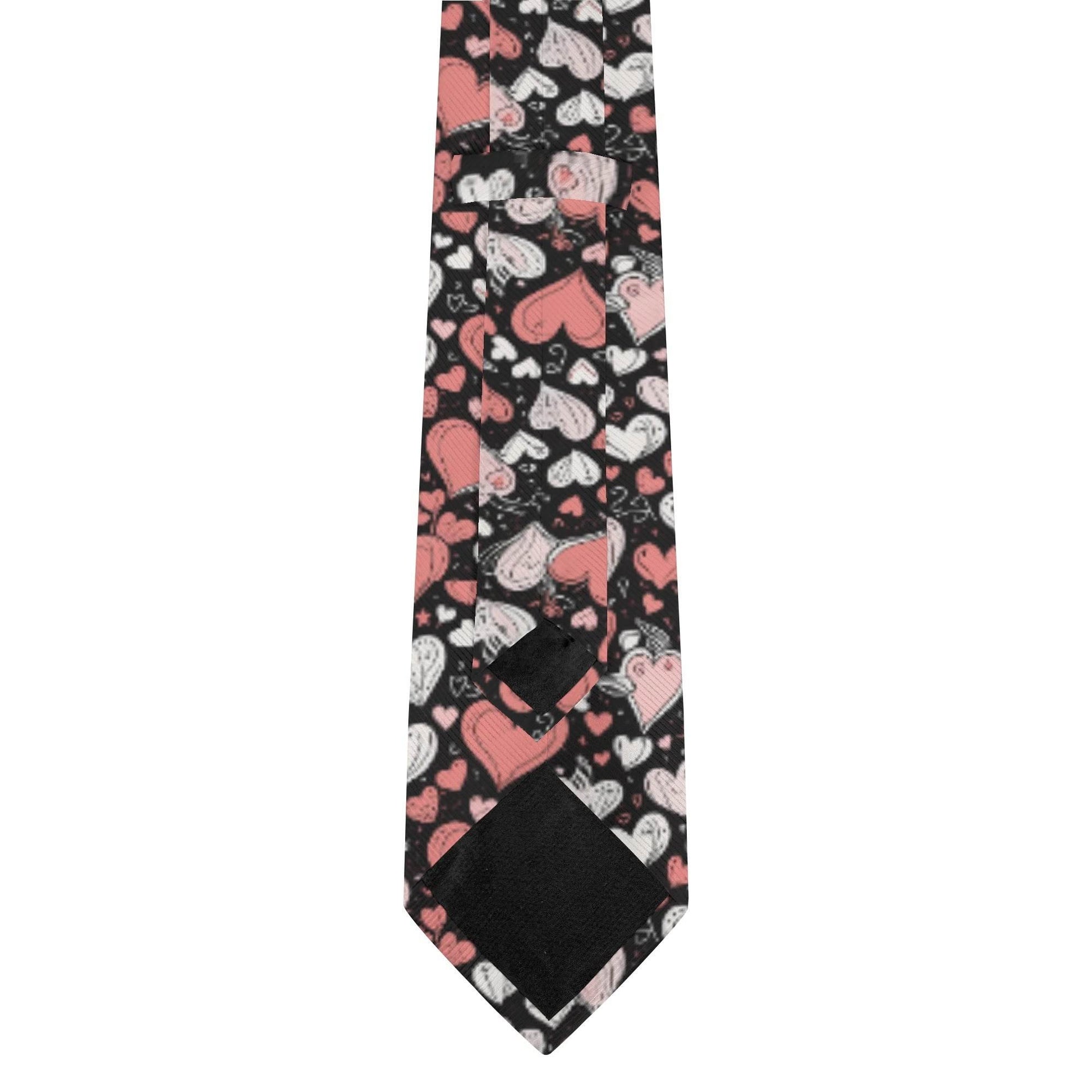 Red Hearts Men's Necktie - DeRose Seasonal